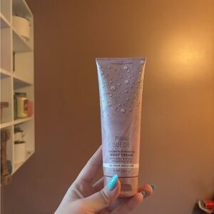 NWT Bath & Body Works Pink Suede Body Cream